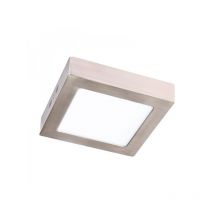 Plafon led Cuadrado de Techo Niquel 12W 960LM Blanco Neutro 4000K - Iluminashop