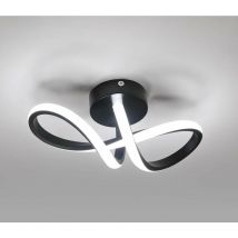 Lámpara de techo led moderna Lámpara de pared led de 20 w Forma de 8 Lámparas de pared Blanco frío 6000 k para dormitorio, sala de estar, pasillo,