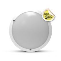 Miidex Lighting - Plafón led redondo Ø300mm - 20W - 2500lm - Blanco Natural 4000K - IP65 - Garantía 5 años