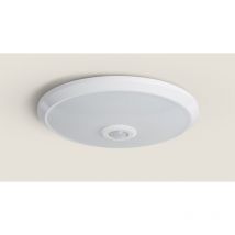 Plafón led Techo 15W con Sensor de Movimiento pir y Crepuscular Design Ø295 mm 4000K Blanco Neutro