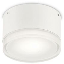 Urano - 1 luz de techo a ras de suelo Blanca - Ideal Lux