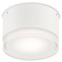 Ideal Lux Urano - 1 luz de techo a ras de suelo Blanca