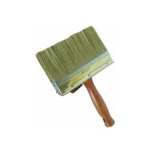 Plafoncino Extra 3X 7 – Attrezzo professionale per idropitture – Manico e base in legno, setole bionde – 91663
