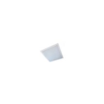 Plafone incasso 4x18W prismatica – 230V – lamiera d'acciaio, bianco (RAL 9003) – Installazione 600x600 mm