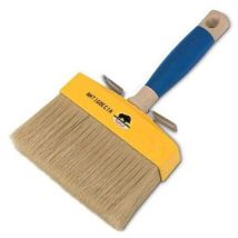 Plafonetta In Setola Bionda Manico Legno/gomma Cinghiale Cm 12 X 3