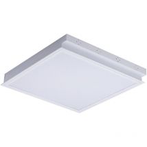 Lastra con Diffusore Opale da Incasso 610x595mm per Tubi led T8 4x18W Max regis