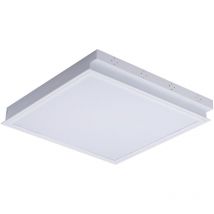 Lastra con Diffusore Opale da Incasso 625x595mm per Tubi led T8 4x18W Max regis