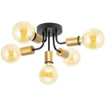 Plafoniera APP1118-5C black gold E27