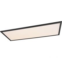 Iperbriko - Plafoniera Applique Moderna Led Dimmer 34w Alpha Nero Trio Lighting