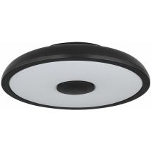 Plafoniera con altoparlante bluetooth Plafoniera con cambio colore, lampada dimmerabile con telecomando, effetto stella, 1x LED 18W RGB 3W