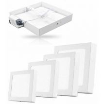 Plafoniera Con Pannello Led Luce Bianca Lampada 12 Watt