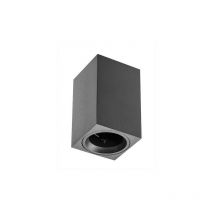 Plafoniera cubica piccola sensa mini - Alluminio - Nero - 11,5 cm - ip 20 Gtv Lighting