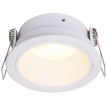 Plafoniera da incasso a soffitto Domino White IP20 1xGU10