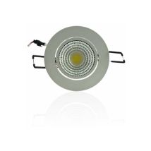 Plafoniera da incasso bianca dimmerabile led 5W cob - Illuminazione Bianco Naturale 4100K 40W