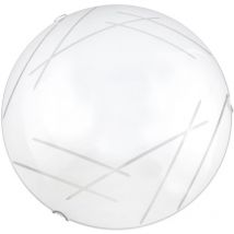Letizia lampada plafoniera 1 lampadina E27 30 cm tagli