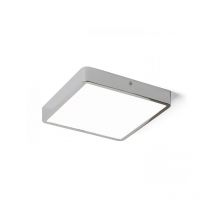 Deckenleuchte hue sq 22 schwarz chrom 230V led 24W 3000K