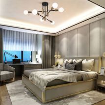 Plafoniera Industriale Moderna a 6 Luci Illuminazione in Metallo per Interni E27 Lampada da Soffitto Lampadario per Soggiorno Cucina Camera da Letto