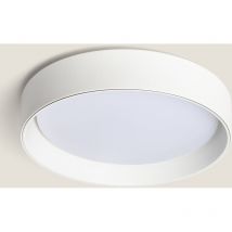 Plafoniera led 20W Circolare Metallo Ø450 mm cct Selezionable Broadway Bianco