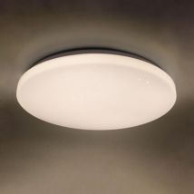 Plafoniera led 48w a parete/soffitto Rotonda effetto stellato diametro 480mmLuce Neutra Naturale 4200k