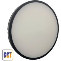 Plafoniera led 70W Nera 'mia' Ø500mm IP65 3CCT 7000lm - Mondo led