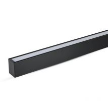 V-tac - Lámpara de techo led Samsung Chip 40W Lineal Color Negro 6500K