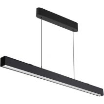 V-tac - Samsung Chip led Suspension Ceiling Light 40W Linear Couleur Noir 3in1
