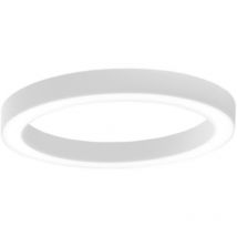 Plafoniera led Gea Luce flor pg bianco 4300lm 3000°k lampada soffitto moderna