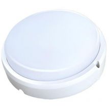 Plafoniera Led Lampada Da Parete Soffitto IP54 Rotondo 12W 1155LM 3000K Bulkhead Per Condominio D150X47mm