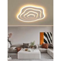 Plafoniera Led Luce Calda 59 w Lampadario a Soffitto Moderno Effetto Onda Pn28bc