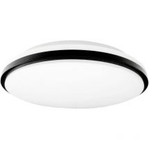 Müller-Licht 21000070 Taro Round 30 Plafoniera led led 18 w Bianco, Nero