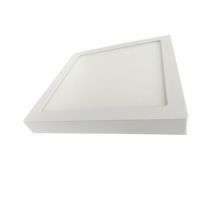 Vivalamp - Plafoniera led quadrata 24w da soffitto, parete con rifinitura bianca 30x30cm 4200k