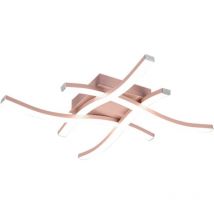 Plafonnier led route rose gold 4l 20w 4000k