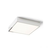 Plafoniera merano led 30 da soffitto cromo/acrilato opaco 230V led 16W IP44 3000K