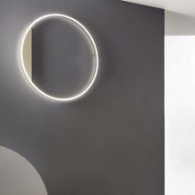 Plafoniera minus D81 cm in metallo Oro a doppia emissione Led