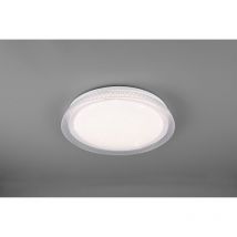 Iperbriko - Plafoniera Moderna Led 18W Dimmerabile Heracles Bianco Ø38 cm Trio Lighting