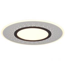 Plafonnier Moderne Verus Nickel Led Dimmer 44w