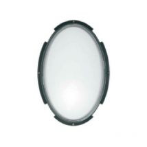 Plafoniera ovale jack 60w schwarz 2241ne