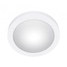 Iperbriko - Plafoniera Rotonda Bianca Condus IP44 per Bagno Trio Lighting