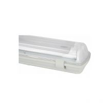 Plafoniera Esterna doppio Neon tubo(non incluso) 120 cm Stagna IP65 xc 6452
