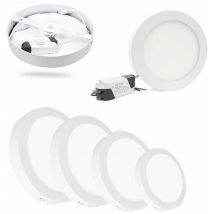 Plafoniera Tonda 6 w Lampada Pannello Led Luce Calda