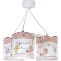 Plafonieria a 3 Faretti Little Birds - Multicolor
