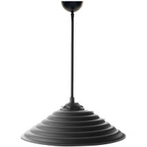 Plafonnier abs en couleur Noir - Noir