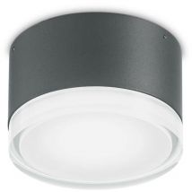 Ideal Lux - Urano - Plafonnier à 1 Lumière Anthracite