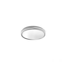 Fabrilamp - Plafonnier Anuar 60w 3000-4200-6500k Blanc/argent 7,5x50x50cm 5400lm C/télécommande