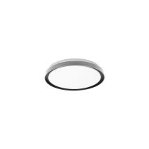 Bianca - Plafonnier 60w 3000-4200-6500k Blanc/noir 7x50x50cm 5400lm C/télécommande