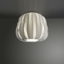 Plafonnier blanc Cm. 19 x 17h