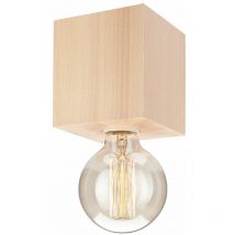 Licht-erlebnisse - Plafonnier d'intérieur diola en bois au design élégant dans le style moderneH :11,5 cm