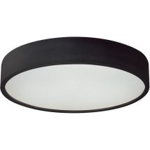 Plafonnier Saillie E27 3x20W IP20 ∅475mm Noir
