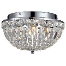 Markslojd - estelle - Plafonnier de salle de bains à 3 ampoules Chrome IP44, G9