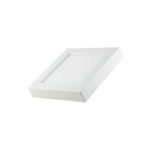 Optonica - Plafonnier led 12W Étanche IP44 950lm (65W) Carré 172mmx172mm Blanc - Blanc cct